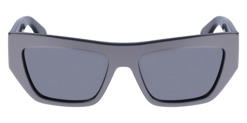 Lanvin LNV652S - 058 - 55 Okulary przeciwsłoneczne Szary Kanciaste