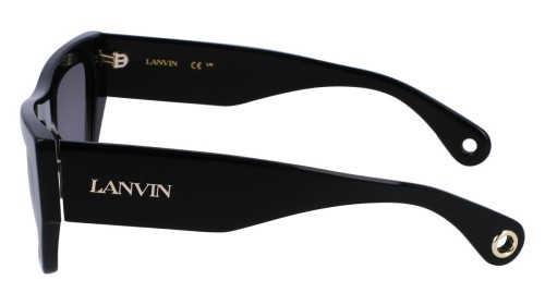 Lanvin LNV652S - 001 - 55 Okulary przeciwsłoneczne Czarny Kanciaste