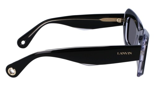 Lanvin LNV662S - 010 - 54 Okulary przeciwsłoneczne Czarny Kanciaste