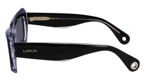Lanvin LNV662S - 010 - 54 Okulary przeciwsłoneczne Czarny Kanciaste