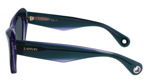 Lanvin LNV663S - 304 - 53 Okulary przeciwsłoneczne Zielony Kocie oczy