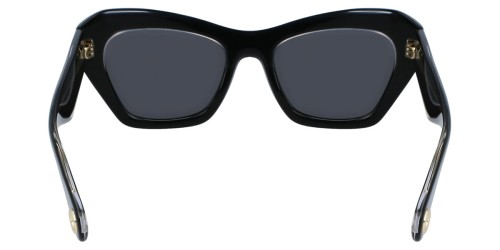 Lanvin LNV663S - 010 - 53 Okulary przeciwsłoneczne Czarny Kocie oczy