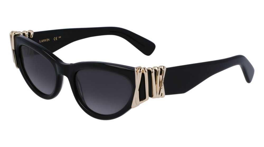 Lanvin LNV664S - 001 - 53 Okulary przeciwsłoneczne Kocie oczy