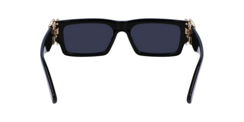 Lanvin LNV665S - 001 - 54 Okulary przeciwsłoneczne Czarny Kanciaste