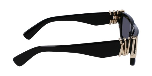 Lanvin LNV665S - 001 - 54 Okulary przeciwsłoneczne Czarny Kanciaste