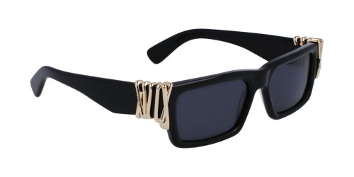 Lanvin LNV665S - 001 - 54 Okulary przeciwsłoneczne Czarny Kanciaste