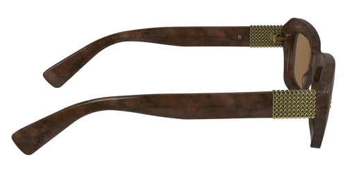 Lanvin LNV667S - 238 - 52 Okulary przeciwsłoneczne Brązowy Kanciaste