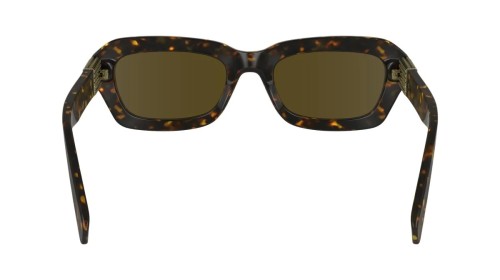 Lanvin LNV667S - 234 - 52 Okulary przeciwsłoneczne Havanna Kanciaste