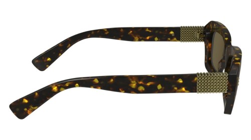 Lanvin LNV667S - 234 - 52 Okulary przeciwsłoneczne Havanna Kanciaste