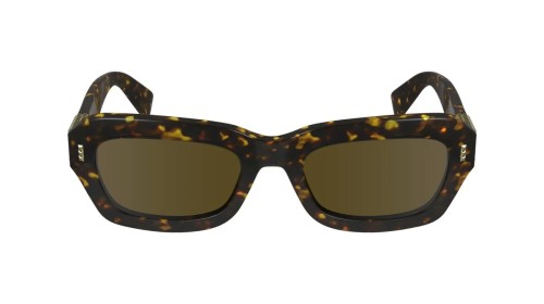 Lanvin LNV667S - 234 - 52 Okulary przeciwsłoneczne Havanna Kanciaste