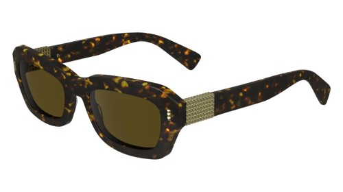 Lanvin LNV667S - 234 - 52 Okulary przeciwsłoneczne Havanna Kanciaste