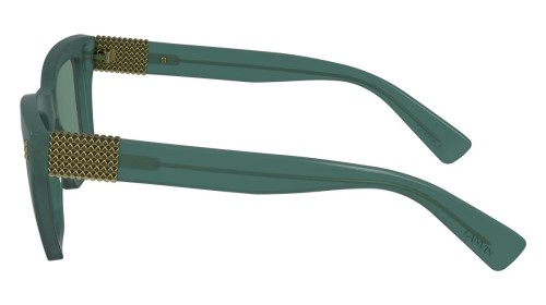 Lanvin LNV668S - 330 - 51 Okulary przeciwsłoneczne Zielony Kanciaste