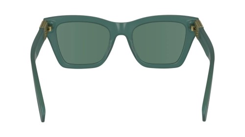 Lanvin LNV668S - 330 - 51 Okulary przeciwsłoneczne Zielony Kanciaste
