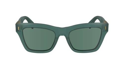 Lanvin LNV668S - 330 - 51 Okulary przeciwsłoneczne Zielony Kanciaste