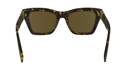 Lanvin LNV668S - 234 - 51 Okulary przeciwsłoneczne Havanna Kanciaste