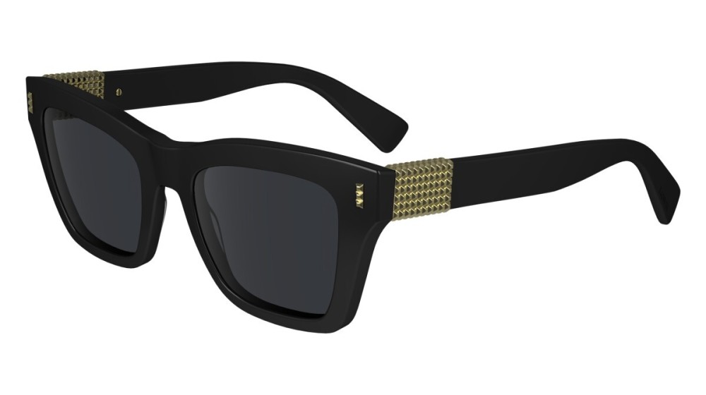 Lanvin LNV668S - 001 - 51 Okulary przeciwsłoneczne Czarny Kanciaste
