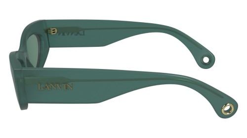 Lanvin LNV669S - 330 - 52 Okulary przeciwsłoneczne Zielony Kocie oczy