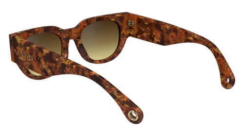 Lanvin LNV670S - 730 - 51 Okulary przeciwsłoneczne Havanna Kanciaste