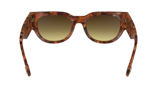 Lanvin LNV670S - 730 - 51 Okulary przeciwsłoneczne Havanna Kanciaste