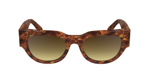 Lanvin LNV670S - 730 - 51 Okulary przeciwsłoneczne Havanna Kanciaste