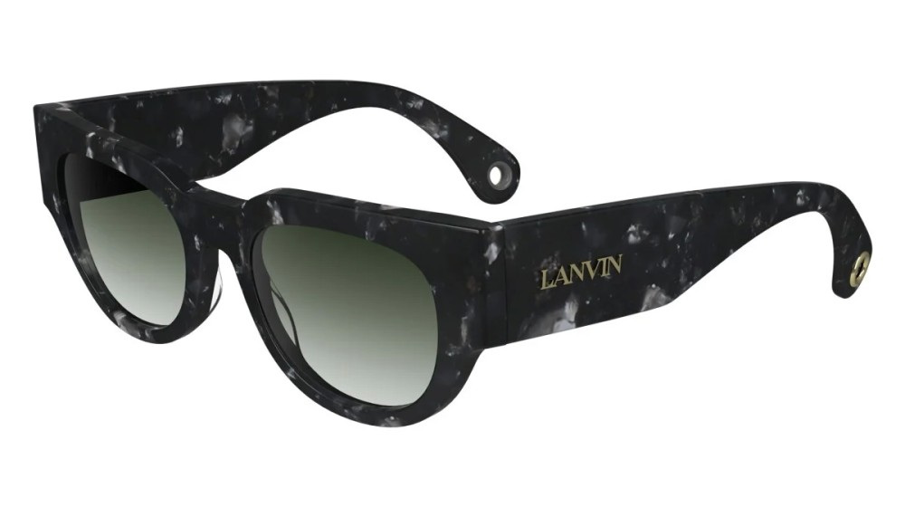 Lanvin LNV670S - 009 - 51 Okulary przeciwsłoneczne Kanciaste
