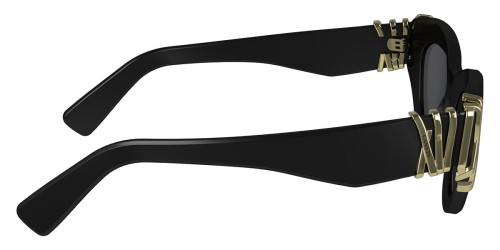 Lanvin LNV671S - 001 - 50 Okulary przeciwsłoneczne Czarny Kocie oczy