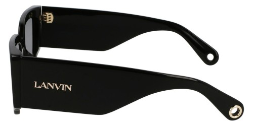 Lanvin LNV672S - 001 - 52 Okulary przeciwsłoneczne Czarny Kanciaste