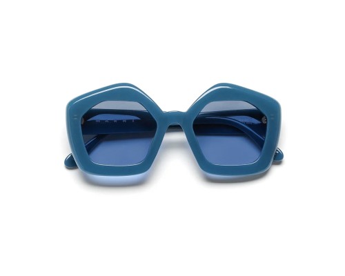 Marni LP4 Laughing Waters Blue - 51 Okulary przeciwsłoneczne Niebieski Kanciaste
