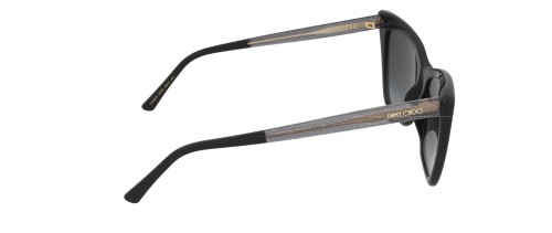 Jimmy Choo LUCINE/S - 8079O - 55 Okulary przeciwsłoneczne Czarny Kocie oczy