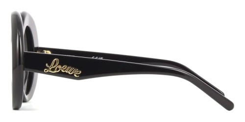 Loewe LW40089I - 01B - 44 Okulary przeciwsłoneczne Czarny Owalny