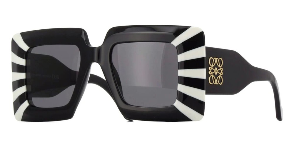 Loewe LW40090I - 04A - 47 Okulary przeciwsłoneczne Kanciaste