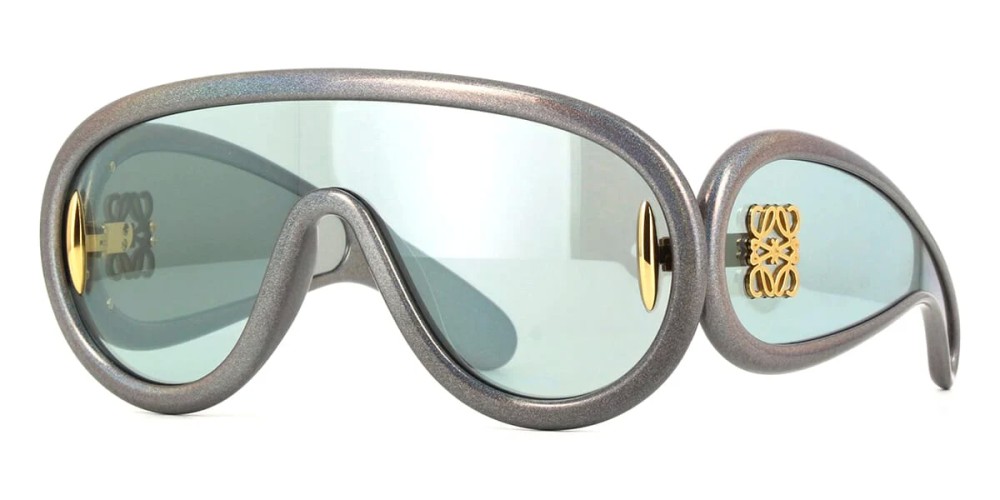 Loewe LW40108I - 05X Okulary przeciwsłoneczne Srebrny Jednoszybowe