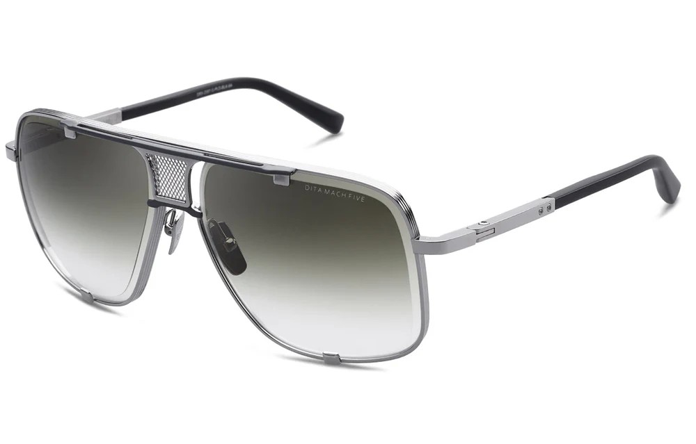 Dita MACH FIVE TITANIUM DRX-2087 - G - 64 Okulary przeciwsłoneczne Pilotki (aviator)