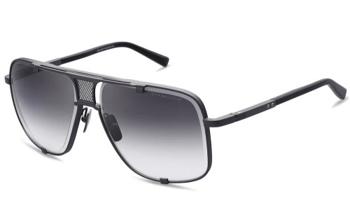 Dita MACH FIVE TITANIUM DRX-2087 - H - 64 Okulary przeciwsłoneczne Czarny Pilotki (aviator)
