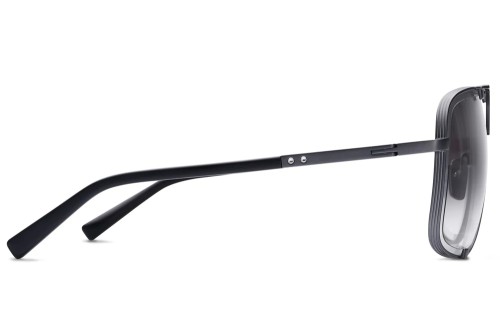 Dita MACH FIVE TITANIUM DRX-2087 - H - 64 Okulary przeciwsłoneczne Czarny Pilotki (aviator)