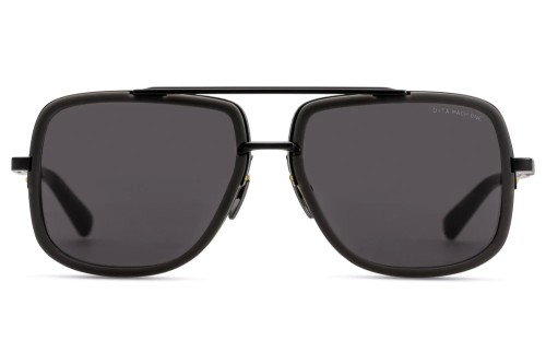 Dita MACH ONE DRX-2030 TITANIUM - V - 59 Okulary przeciwsłoneczne Czarny Pilotki (aviator)