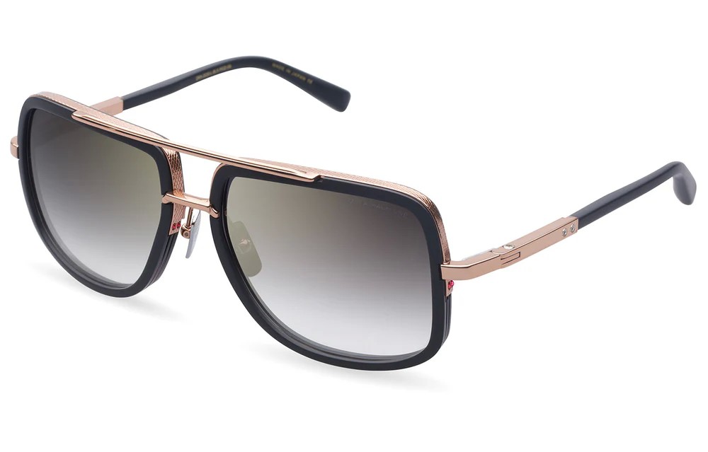 Dita MACH ONE DRX-2030 TITANIUM - L - 59 Okulary przeciwsłoneczne Pilotki (aviator)