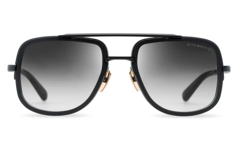 Dita MACH-S DTS412-A - 04 - 55 Okulary przeciwsłoneczne Czarny Pilotki (aviator)