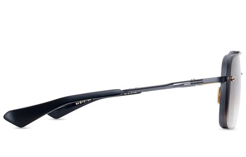 Dita MACH SIX//TITANIUM DTS121 - 03 - 62 Okulary przeciwsłoneczne Czarny Pilotki (aviator)