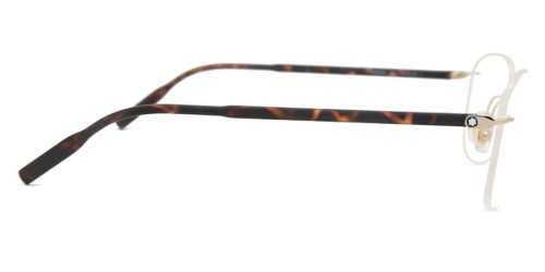 Mont Blanc MB0222O - 006 - 58 Oprawki korekcyjne Havana Kanciaste