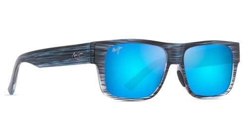 Maui Jim MJ0873S KEAHI - 002 - 56 - Z SOCZEWKAMI POLARYZACYJNYMI Okulary przeciwsłoneczne Kanciaste