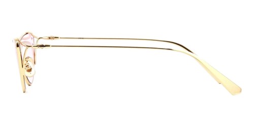 Dior MISSDIOR B1U - B0L0 A - 63 Okulary przeciwsłoneczne Złoty Kocie oczy