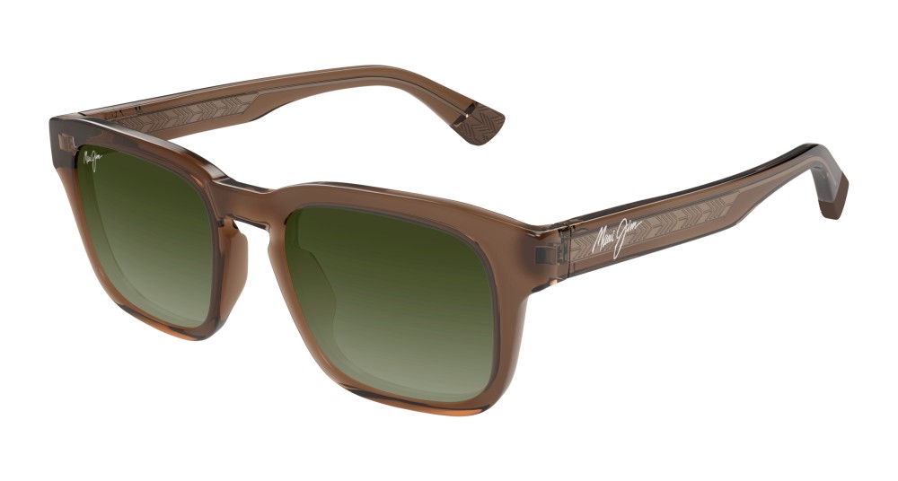Maui Jim MJ0643S MALUHIA - 003 - 52 - Z SOCZEWKAMI POLARYZACYJNYMI Okulary przeciwsłoneczne Brązowy Kanciaste
