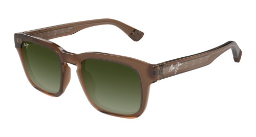 Maui Jim MJ0643S MALUHIA - 003 - 52 - Z SOCZEWKAMI POLARYZACYJNYMI Okulary przeciwsłoneczne Brązowy Kanciaste