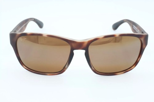 Maui Jim MJ0721S MIXED PLATE - 001 - 58 - Z SOCZEWKAMI POLARYZACYJNYMI Okulary przeciwsłoneczne Havana Kanciaste