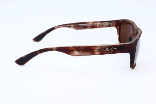 Maui Jim MJ0721S MIXED PLATE - 001 - 58 - Z SOCZEWKAMI POLARYZACYJNYMI Okulary przeciwsłoneczne Havana Kanciaste
