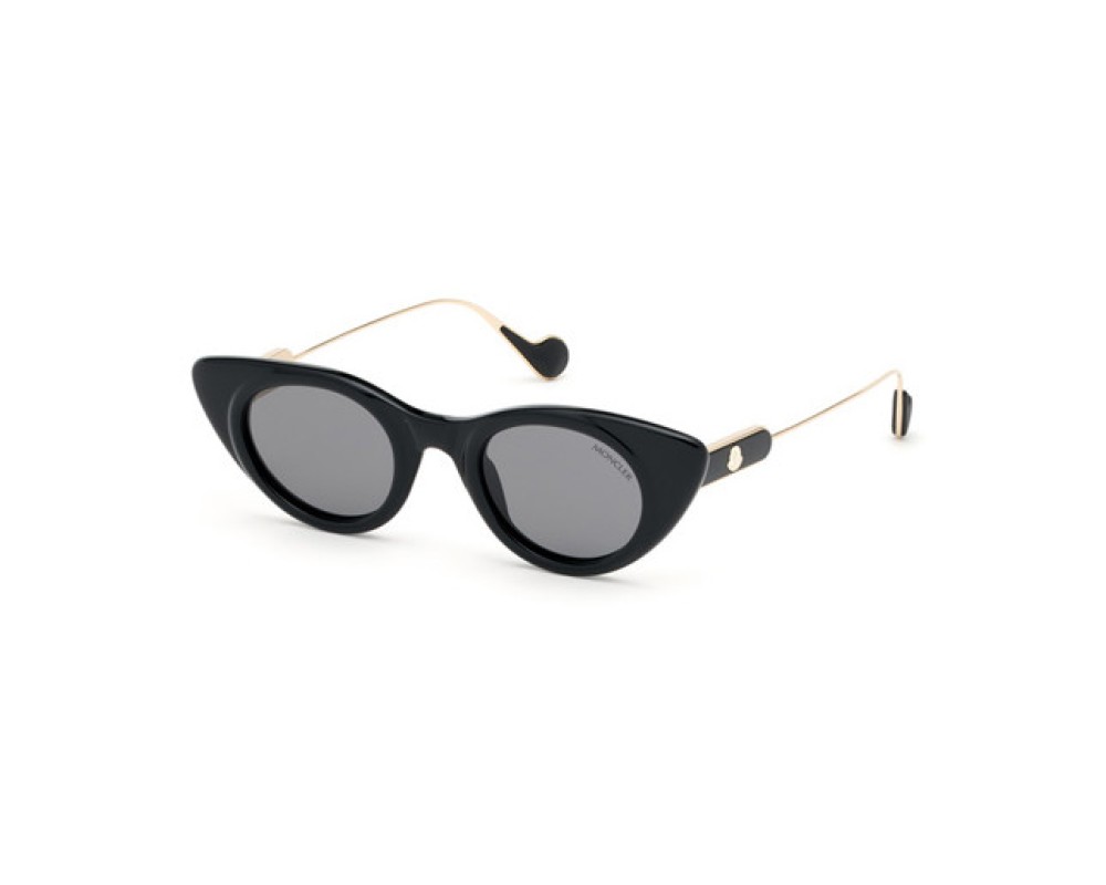 Moncler ML0102 - 01A - 45 Okulary przeciwsłoneczne Kocie oczy