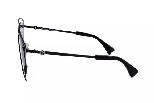 Moncler ML0136-P - 01A - 58 Okulary przeciwsłoneczne Czarny Kocie oczy