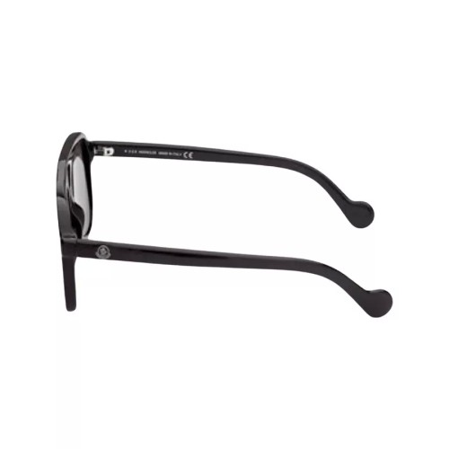 Moncler ML0140 - 01A - 58 Okulary przeciwsłoneczne Czarny Pilotki (aviator)