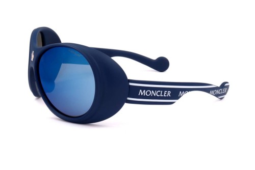 Moncler ML0148 - 91X - 64 Okulary przeciwsłoneczne Niebieski Motyl